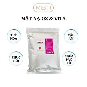 [KHUYẾN MÃI] Bột Mặt Nạ Dẻo O2 & Vitamin Cấp Ẩm Phục Hồi Trẻ Hóa ADEL Hàn Quốc 1kg