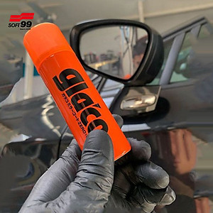 Phủ nano, chống bám nước gương chiếu hậu ô tô, xe máy, xe tải, camera lùi Glaco Mirror Coat Zero G-65 40ml Soft99
