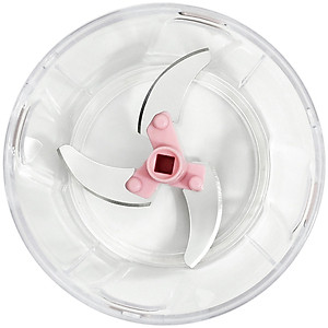 Máy xay tỏi ớt bằng tay Lock&Lock Size S 400ml Màu hồng CKS308-PIK- Hàng chính hãng, lực nghiền mạnh với 3 lưỡi dao thép không gỉ - JoyMall