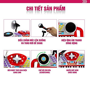 Đàn Organ Kèm Mic Và Bàn DJ Winfun 2068G