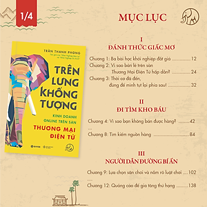 Trọn Bộ 4 Quyển Sách Trên Lưng Khổng Tượng - Kinh Doanh Online Trên Sàn Thương Mại Điện Tử - Khởi Nghiệp Với Bán Hàng Qua Mạng và Nhãn Hàng Riêng