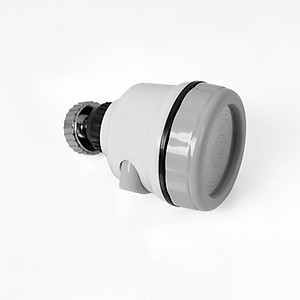 Cần vòi chén lò xo, cong bẻ thay thế cho vòi rửa chén, có đầu chỉnh nhựa 3 chế độ nước