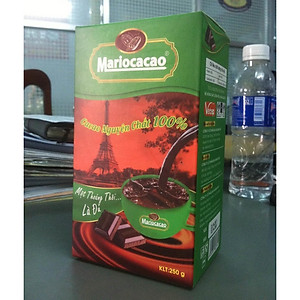 Bột Cacao Mario cao cấp nguyên chất 100% không đường, nguyên liệu nhập khẩu