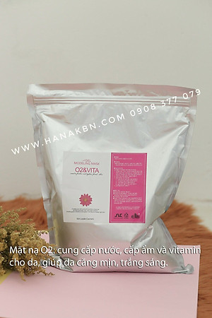 [KHUYẾN MÃI] Bột Mặt Nạ Dẻo O2 & Vitamin Cấp Ẩm Phục Hồi Trẻ Hóa ADEL Hàn Quốc 1kg