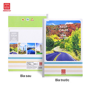 Vở kẻ ngang 120 trang Sao Mai sắc màu Hồng Hà - 1635