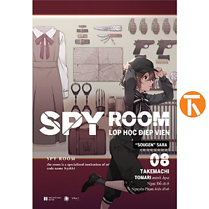 Sách - Spy room – Lớp học điệp viên 8: Sougen Sara