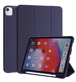 BAO DA SMART COVER SILICON, ỐP LƯNG SILICON CHO IPAD CÓ KHE CÀI BÚT APPLE PENCIL CHO IPAD 10.2 INCH, 10.5 INCH, IPAD PRO 11 INCH