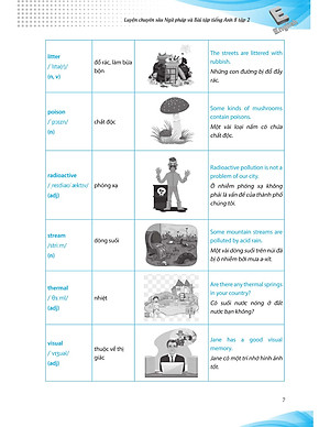Sách Luyện Chuyên Sâu Ngữ Pháp Và Bài Tập Tiếng Anh 8 Tập 2 (Chương Trình Mới)