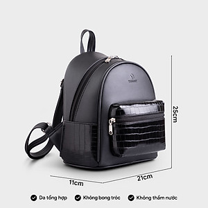 Balo Yuumy ( Thời trang nữ tiện lợi cỡ trung - Balo da Seasand YBA87 )