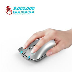 Chuột không dây sạc pin HXSJ T27, Chuột không dây cao cấp T27 - Hàng chính hãng