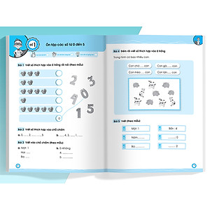 Sách Đề Ôn Luyện Và Tự Kiểm Tra Toán Lớp 1 Tập 1