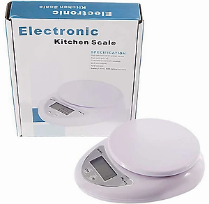 Cân điện tử GDA001 cân nhà bếp 5kg, chia thực phẩm, cân tiểu ly electronic Kitchen và pinAAA