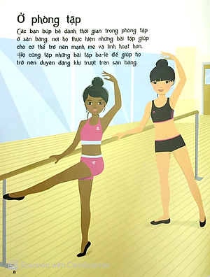 Sách Dán Hình Sáng Tạo Trang Phục Búp Bê - Duyên Dáng Trên Sân Băng