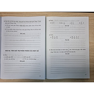 Sách - Combo vở bài tập nâng cao toán 5 / 1+2 (bám sát sgk chân trời sáng tạo) + ha