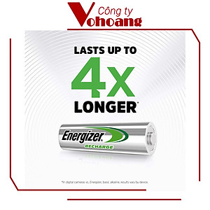 Pin Sạc AA 2000mAh NH15 Power Plus RP2 Energizer NH15 RP2 (Mẫu mới)