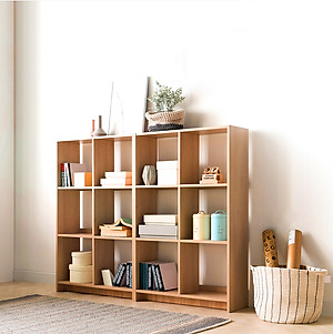 Kệ Sách Gỗ 3 Tầng Đơn Giản Thương Hiệu KEGODA KGD23