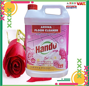 Nước Thơm Lau Sàn Nhà Hando Can 5L Hương Lavender