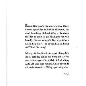 Sách Những Người Hàng Xóm