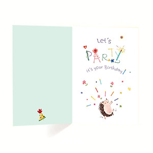 Thiệp sinh nhật Nhím