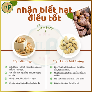 HẠT ĐIỀU RANG MUỐI XẾP HOA TÂN LỘC PHÁT COMBO  1KG - MỖI HỘP 500G