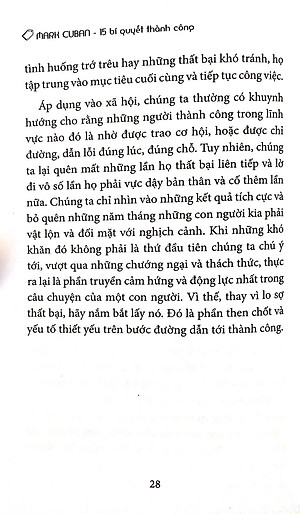 Sách Mark Cuban - 15 Bí Quyết Thành Công Trong Cuộc Đời Và Sự Nghiệp Của Ông Trùm Kinh Doanh Mang Tinh Thần Thể Thao