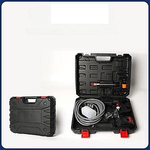 Máy Rửa Xe Mini Áp Lực Cao Dùng Pin Cầm Tay Rửa Xe Gia Đình Tưới Cây 48V 2 Pin