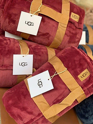 CHĂN LÔNG THỎ ÚC UGG SIZE LỚN 234x249cm - 2,2kg Hàng chính hãng