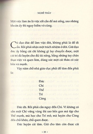 Sách Nghề Thầy