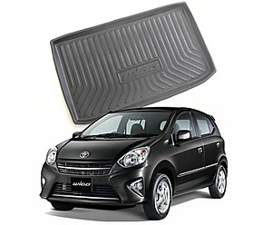 Lót cốp nhựa dẻo TPO dành cho xe Toyota WIGO 2019