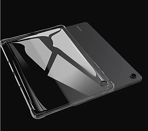 Ốp lưng cho Samsung Galaxy Tab A11 , Tab A11 Plus , Tab A9 , Tab A9 Plus silicon dẻo trong suốt chống sốc - hàng nhập khẩu 