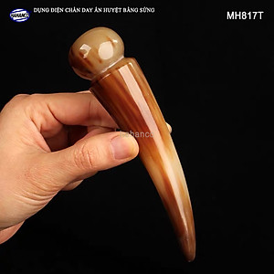 Dụng cụ điện chẩn mắt trâu bằng Sừng (MH817) DAY ẤN HUYỆT GAN, MẬT, đả thông kinh mạch