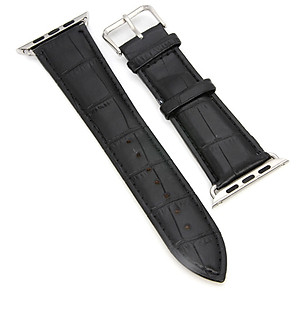 Dây da đeo thay thế cho Apple Watch 38mm / 40mm hiệu Kakapi da bò thật (Vân) - Hàng chính hãng