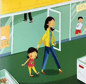 Sách Bé Nấm Đi Siêu Thị - Bộ Kỹ Năng Cho Trẻ Từ 1 - 6 Tuổi