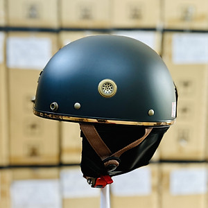 Mũ bảo hiểm xe máy 1/2 Royal M379 chính hãng có đệm cổ dành cho nam nữ đi xe máy-Nón Trùm