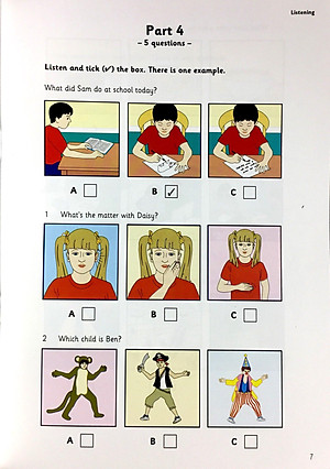 Sách Cambridge Young Learner English Test Movers 6: Student Book