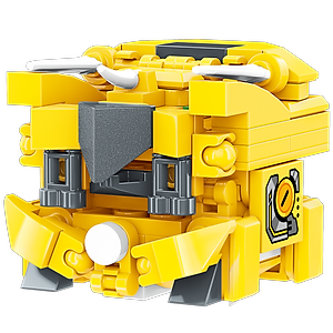 Đồ Chơi Lắp Ráp Xếp Hình QMAN MAGIC CUBE - Sư Tử Dũng Mãnh và Robot Động Vật Biến Hình 3 in 1 (Nhiều mẫu khác nhau)