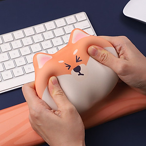 Miếng Lót Chuột Có Đệm 3D Mouse Pad Hình Cartoon_ Hàng Chính Hãng
