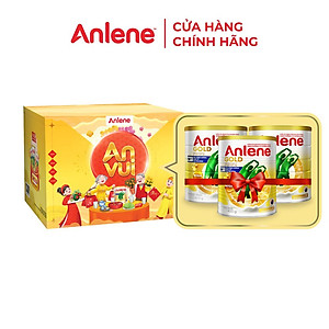 [Tặng 1 lon Anlene Gold 400g] Bộ quà tặng combo 2 sữa bột Anlene Gold 800g/lon