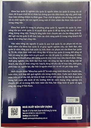 Sách - Khoa Học Quản Lý