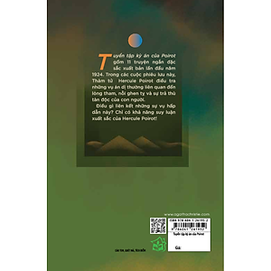 Sách Agatha Christie. Tuyển tập kỳ án của Poirot