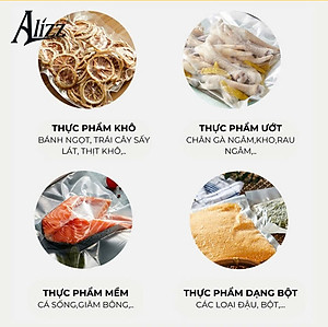 Máy hút chân không bảo quản thực phẩm AL-13834 dùng cho gia đình - Hàng chính hãng