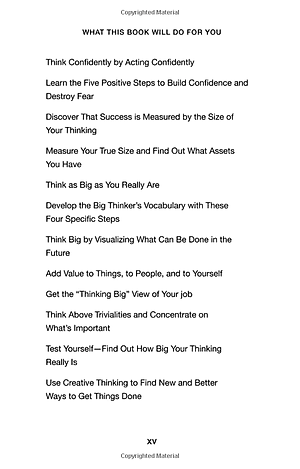 Sách The Magic Of Thinking Big