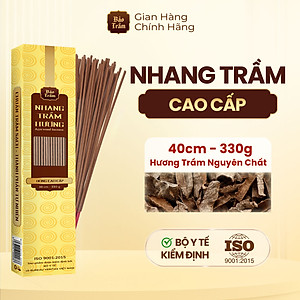 Nhang Trầm Cao Cấp – Hộp Vàng | Bảo Trầm – Nhang Thơm Thanh Tịnh – Sạch – Tự Nhiên
