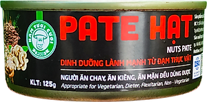 Pate Hạt Chay 125g Cung Cấp Dinh Dưỡng Từ Đạm Thực Vật - Nấm Tươi Cười