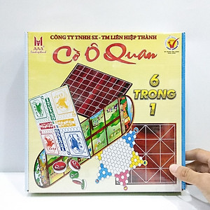 Cờ Ô Quan 6 Trong 1 - Hộp Giấy Lớn