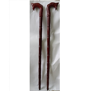 Gậy Batoong chống trượt cho người già bằng gỗ