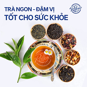 Trà Đen ROFFESCO PREMIUM BLACK TEA Sạch Nguyên Chất Lon 100G