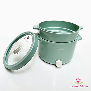 Nồi điện đa năng Locknlock EJP156MIT 2L Màu Mint - Hàng Chính Hãng