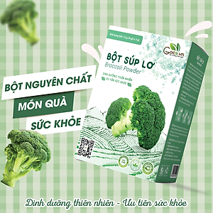 Bột súp lơ nguyên chất Goce (Bông cải xanh) - 72g (24 gói x 3g)