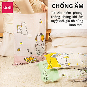 [KHÔNG CẦN DÙNG BƠM] Túi Hút Chân Không Đựng Quần Áo Chăn Ga Gối , Thú Bông Deli - Loại Dày Cao Cấp Bọc Để Chăn Màn 2 Lớp Khóa Zip Chống Rò Rỉ Hơi Bảo Vệ Quần Áo, Chăn Ga Khỏi Ẩm, Nấm Mốc, Chống Nước Tuyệt Đối